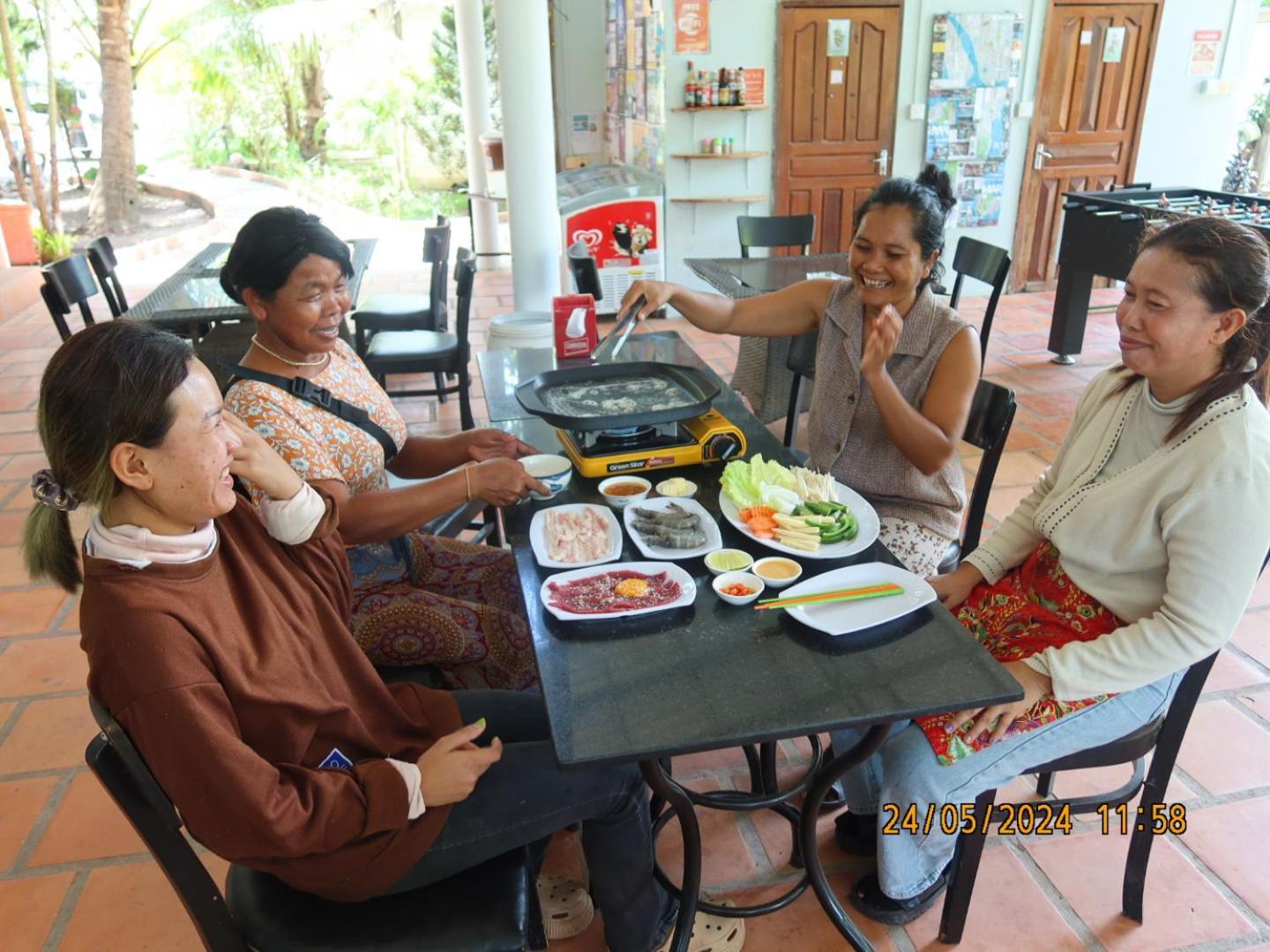 Bohemiaz Resort And Spa Kampot Eksteriør bilde